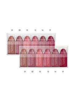 Golden Rose Pack Of 2 Velvet Mini Matte Lipstick Multicolour (01,02,10,12,14,19)  - Image 1