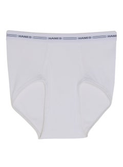Hanes 3-Piece FreshIQ Cotton Briefs White  - Image 3