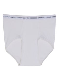 Hanes 3-Piece FreshIQ Cotton Briefs White  - Image 4