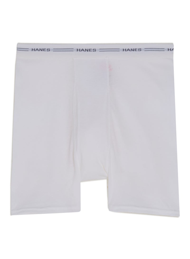 Hanes - 5-Piece Tagless Cotton Boxers White - Image 1