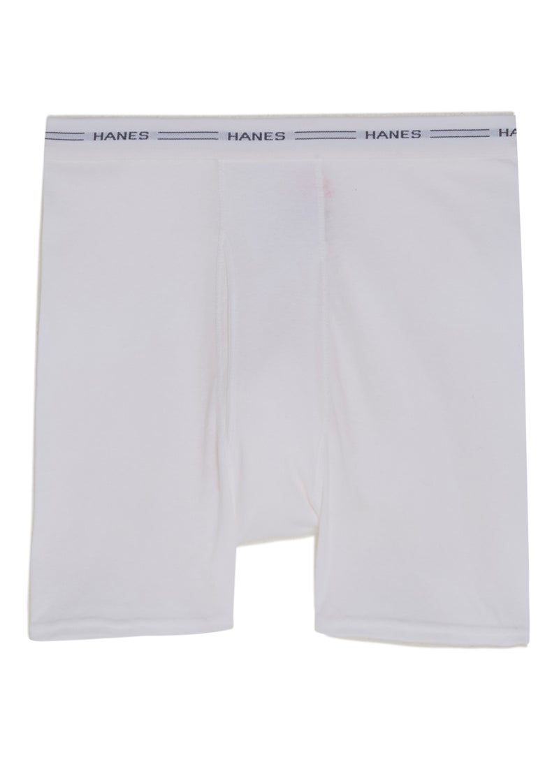 Hanes - 5-Piece Tagless Cotton Boxers White - Image 1