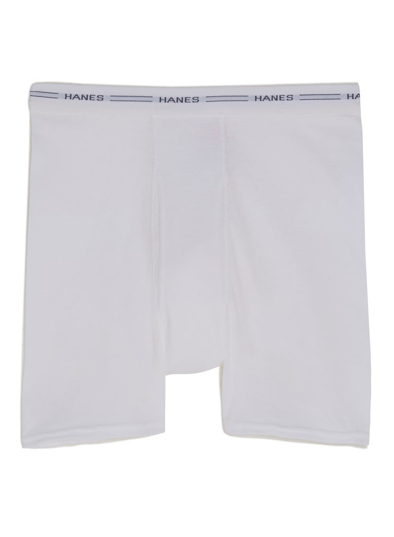 Hanes - 5-Piece Tagless Cotton Boxers White - Image 1