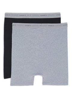Hanes 2-Piece Cotton Boxers Assorted Color/Print  - Image 2