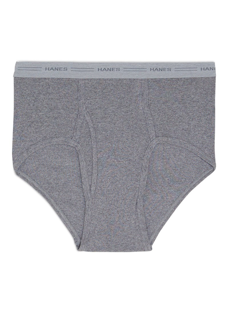 Hanes - 3-Piece Tagless Cotton Briefs Assorted Color/Print - Image 1