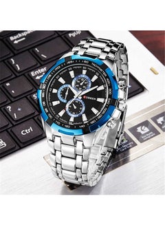 CURREN Men's Waters Resistant Stainless Steel Casual Chronograph Watch SW0106  - Image 3