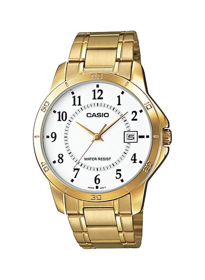 CASIO 2-Piece Stainless Steel Analog Watch Set MTP/LTP-V004G-7B  - Image 4