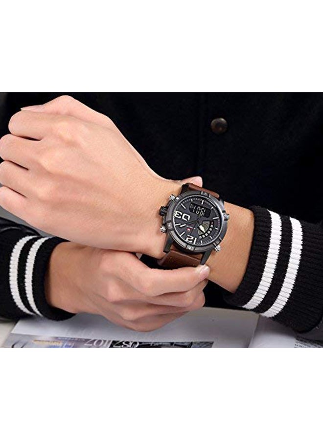 NAVIFORCE - Men's Water Resistant Analog/Digital Watch NF9095M - Image 1