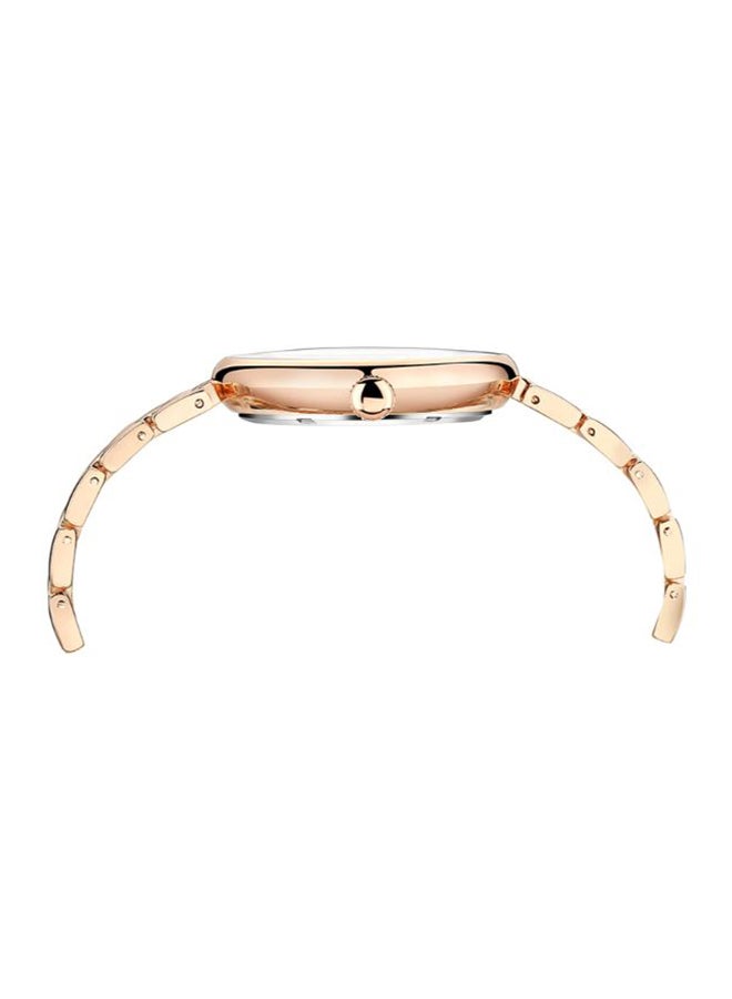CURREN Women's Water Resistant Analog Watch 9017 - 35 mm - Rose Gold  - Image 2