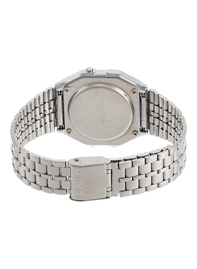 CASIO Unisex Stainless Steel Digital Watch A159W-N1DF - 33.2 mm - Image 2