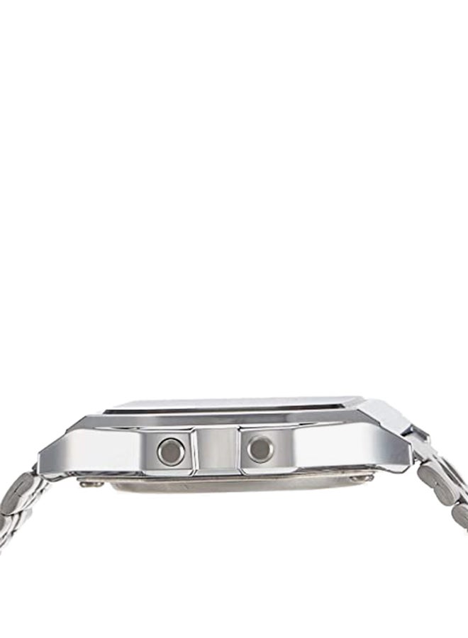 CASIO Unisex Stainless Steel Digital Watch A159W-N1DF - 33.2 mm - Image 3