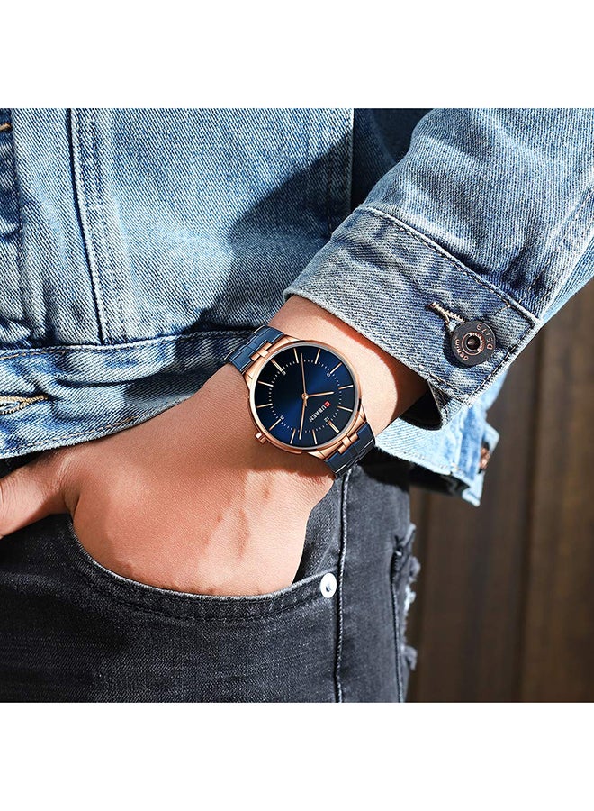CURREN - Men's Waterproof Stainless Steel Analog Watch 8321 - Image 1