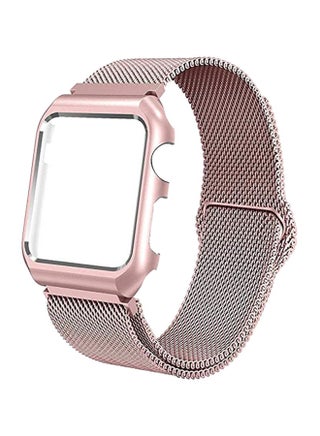 Mesh Wrist Band For Apple Watch 38-40mm Rose Gold - v1589789167/N26729413A_1