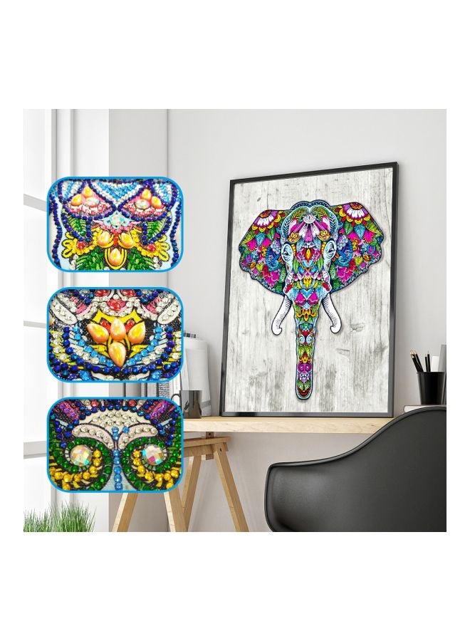 DIY 5D Diamond Cross Stitch Painting Multicolor 30.0x10.0x2.0cm - Image 5