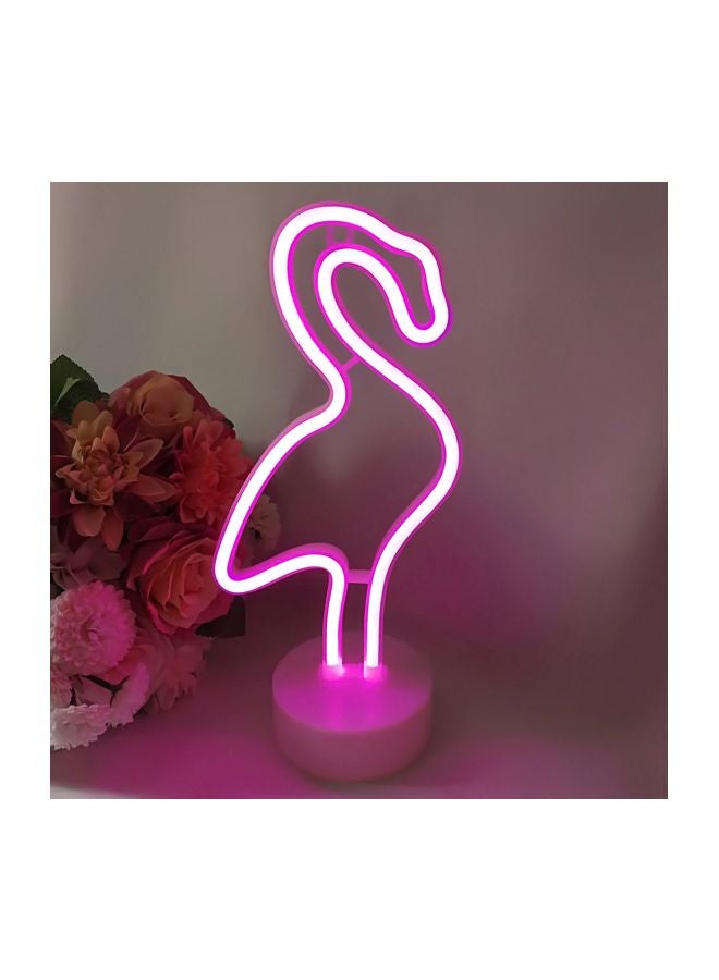 مصباح LED لتزيين الطاولة مزود بقاعدة حمل لمستلزمات الحفلات أرجواني 33.0x19.5x4.0سم - Image 2