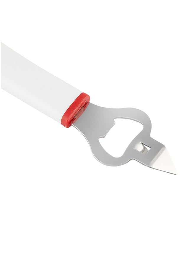DELCASA Bottle Opener Red/White/Silver 5cm  - Image 5