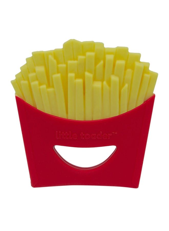Little Toader - Soft Silicone Fry Shaped Teether - Image 1