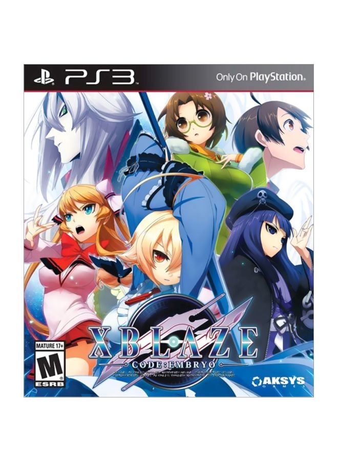 Aksys Games X Blaze Code: Embryo For PlayStation 3 - fighting - playstation_3_ps3 