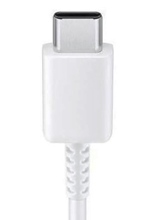 Type-C To Type-C Data Sync And Charging Cable White - Image 2