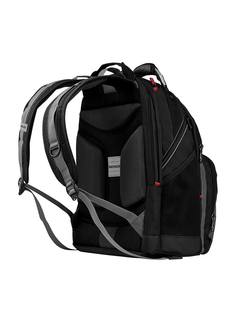 Wenger Synergy Colourblock Backpack Black/Grey - Image 2
