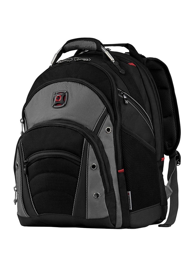 Wenger Synergy Colourblock Backpack Black/Grey - Image 4