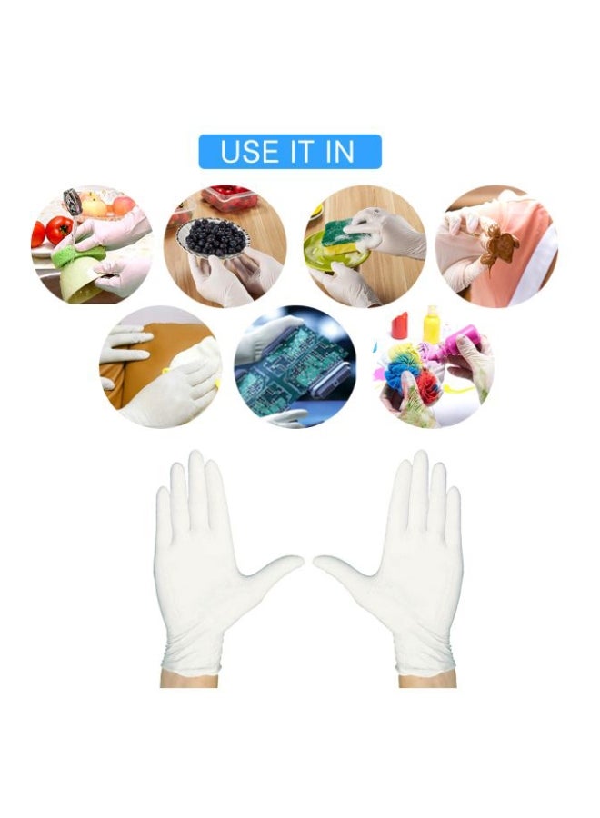Generic 100-Piece Disposable Latex Gloves - Image 4