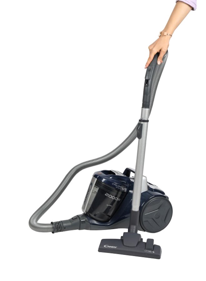 CANDY - Breeze Canister Vacuum Cleaner 2000W 2 L 2000 W CBR2020 001 Black/Silver - Image 1