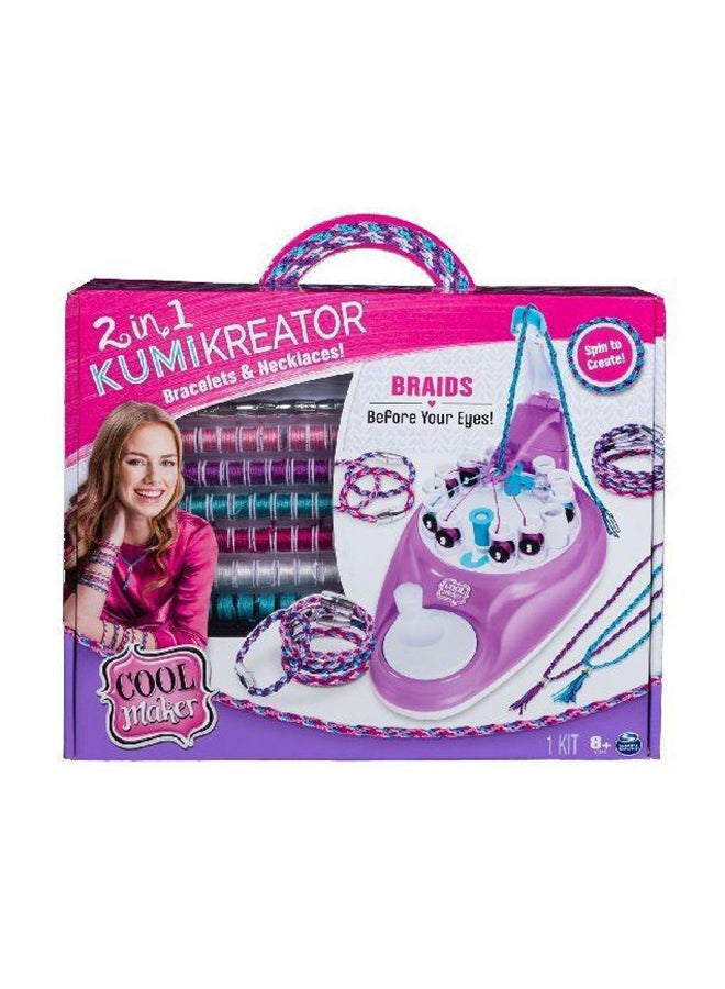 2-In-1 Cool Maker Kumi Kreator Bracelet Studio