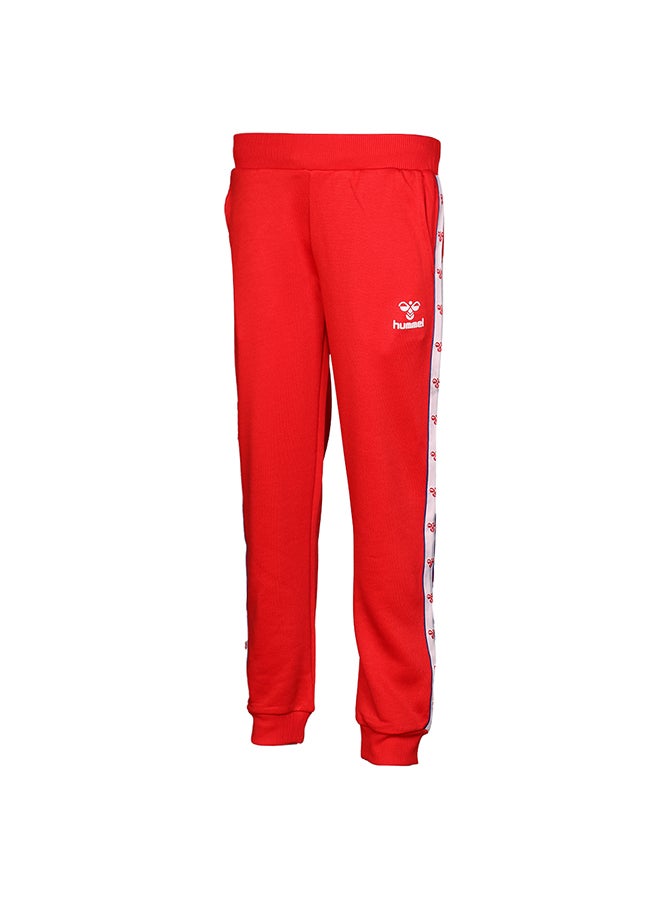 Hummel Side Tape Sweatpants Red  - Image 3