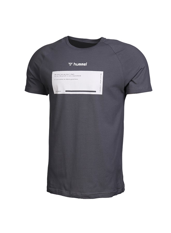 Hummel Akman T-Shirt Grey  - Image 3