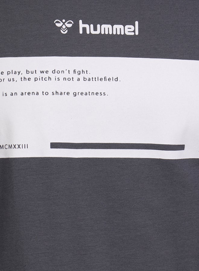 Hummel Akman T-Shirt Grey  - Image 4