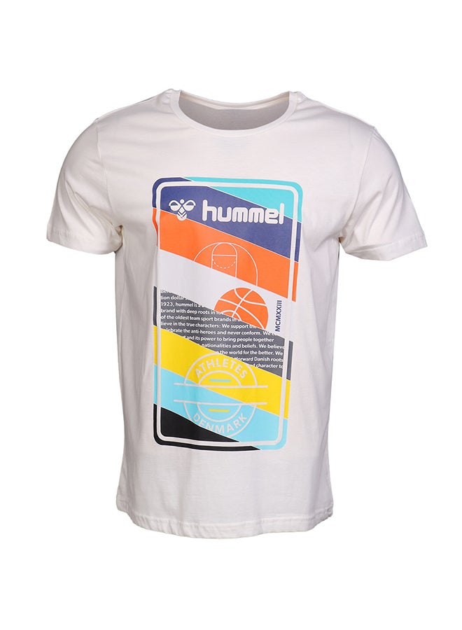 Hummel Lacey T-Shirt Ecru  - Image 1