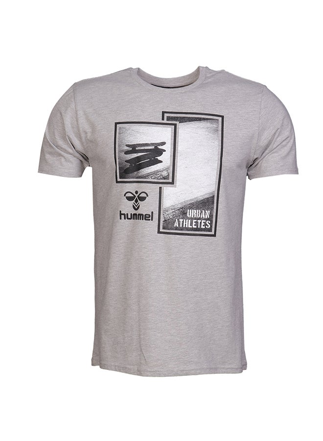 Hummel Ruben T-Shirt Grey  - Image 1