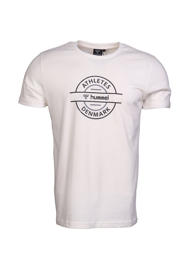 Hummel Swann T-Shirt Ecru  - Image 1