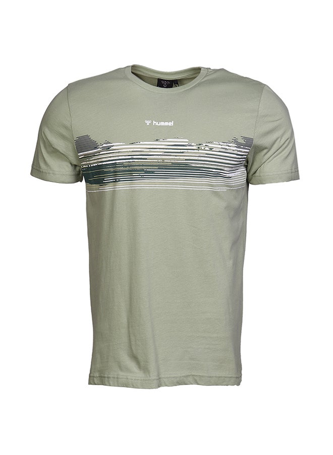 Hummel Ugurro T-Shirt Dull Green  - Image 1