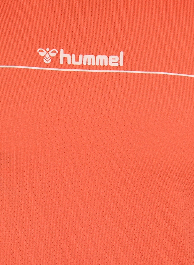 Hummel Winford T-Shirt Orange  - Image 4