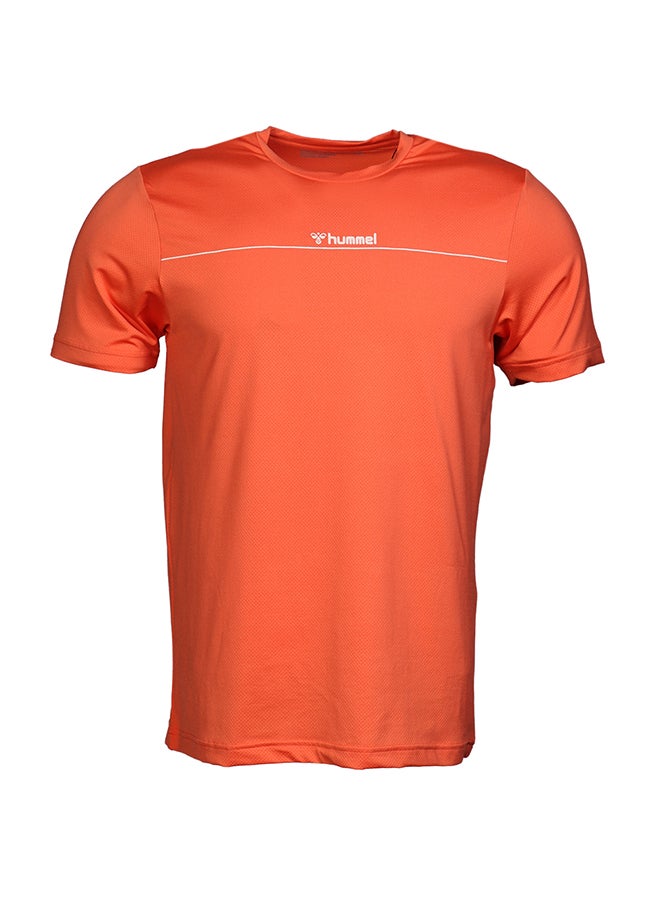 Hummel Winford T-Shirt Orange  - Image 1