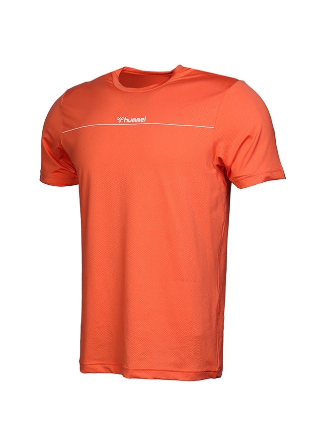 Hummel Winford T-Shirt Orange  - Image 3
