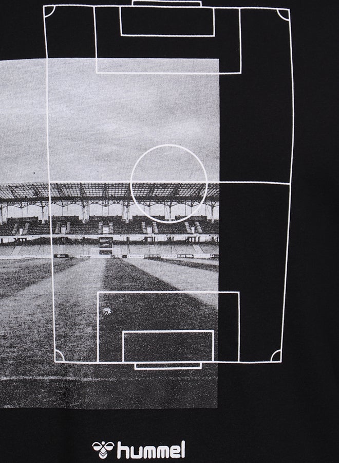 Hummel Zackary T-Shirt Black  - Image 4