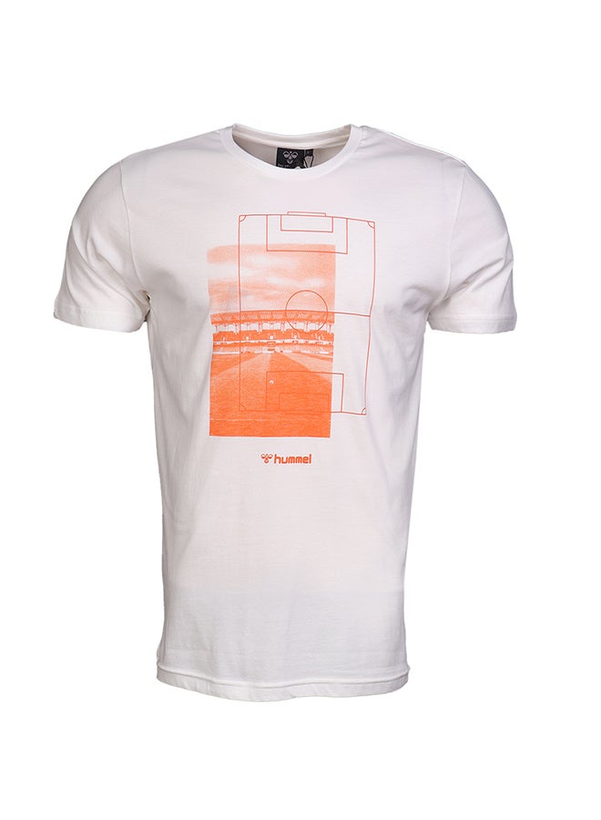 Hummel Zackary T-Shirt Ecru  - Image 1