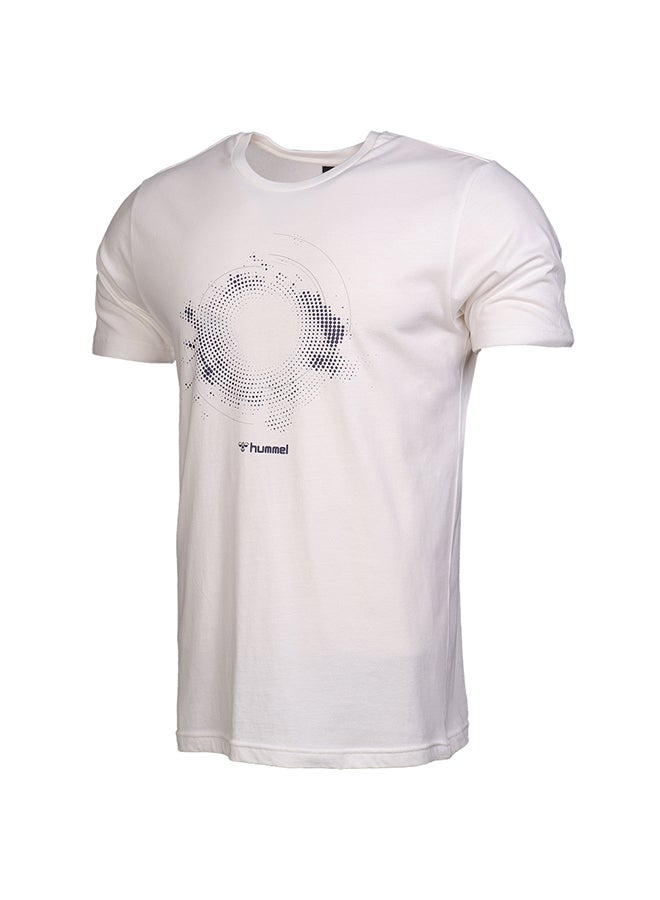 Hummel Zadoc T-Shirt Ecru  - Image 3