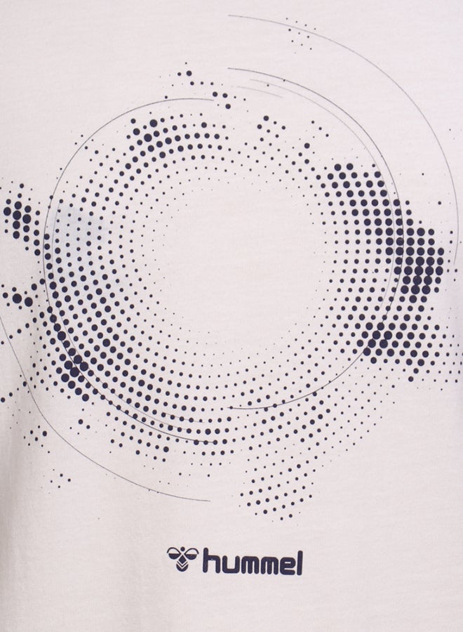 Hummel Zadoc T-Shirt Ecru  - Image 4