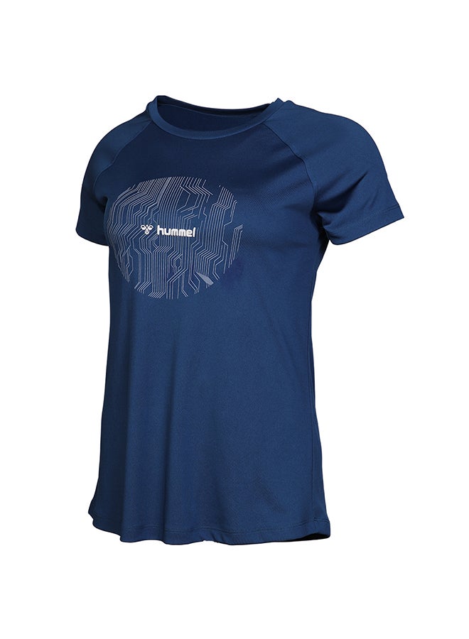 Hummel Lelvi T-Shirt Blue  - Image 3
