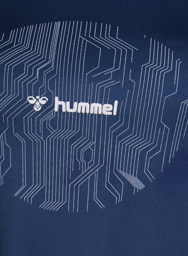 Hummel Lelvi T-Shirt Blue  - Image 4