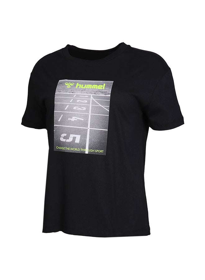 Hummel Telma T-Shirt Black  - Image 3