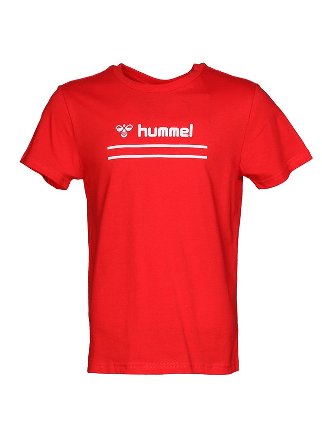 Hummel Camel T-Shirt Red - Image 1