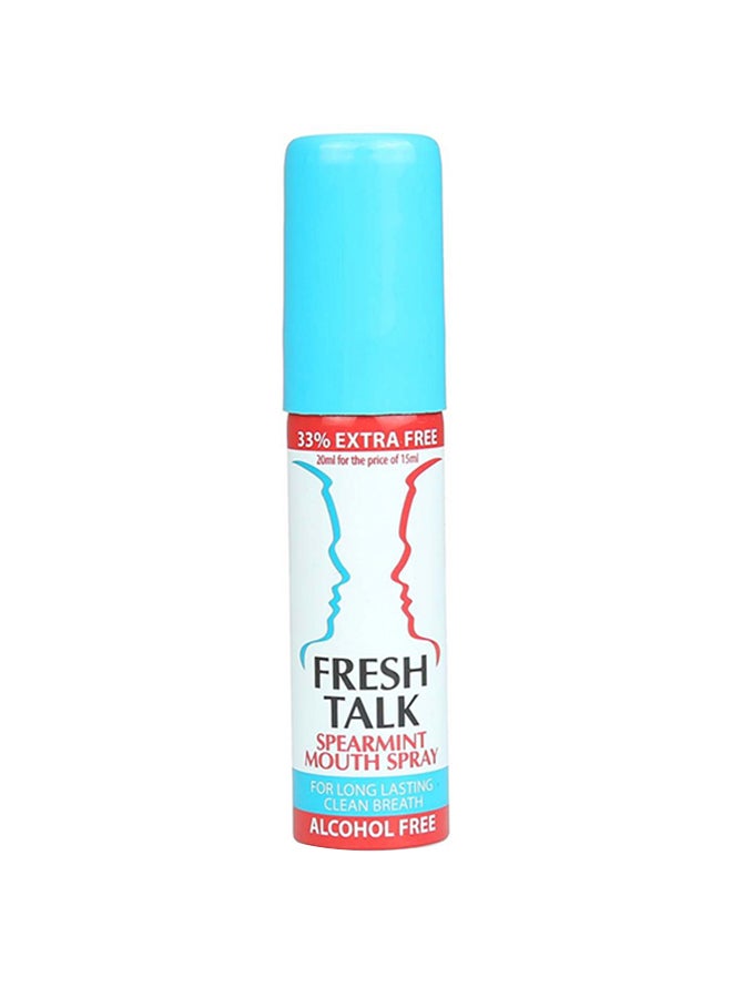 fresh talk Spearmint Mouth Spray 20ml