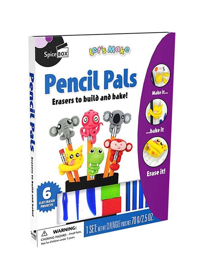 سبايس بوكس طقم أقلام رصاص بالز مع ممحاة مكون من 9 قطع طراز 01001 - Image 2