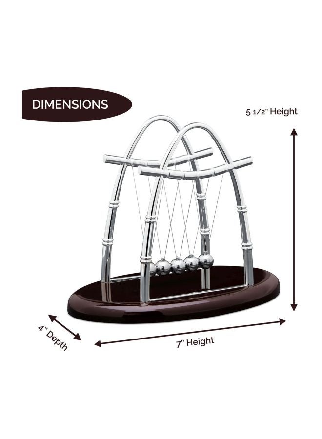 MEGGO Newtons Cradle Balance Balls Pendulum Toy SP292  - Image 5