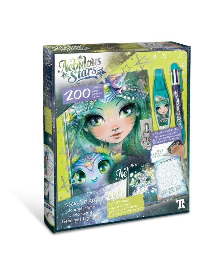 نيبولوس ستارز مجموعة دفتر اليوميات السري والأعمال اليدوية طراز 11115 - Image 2