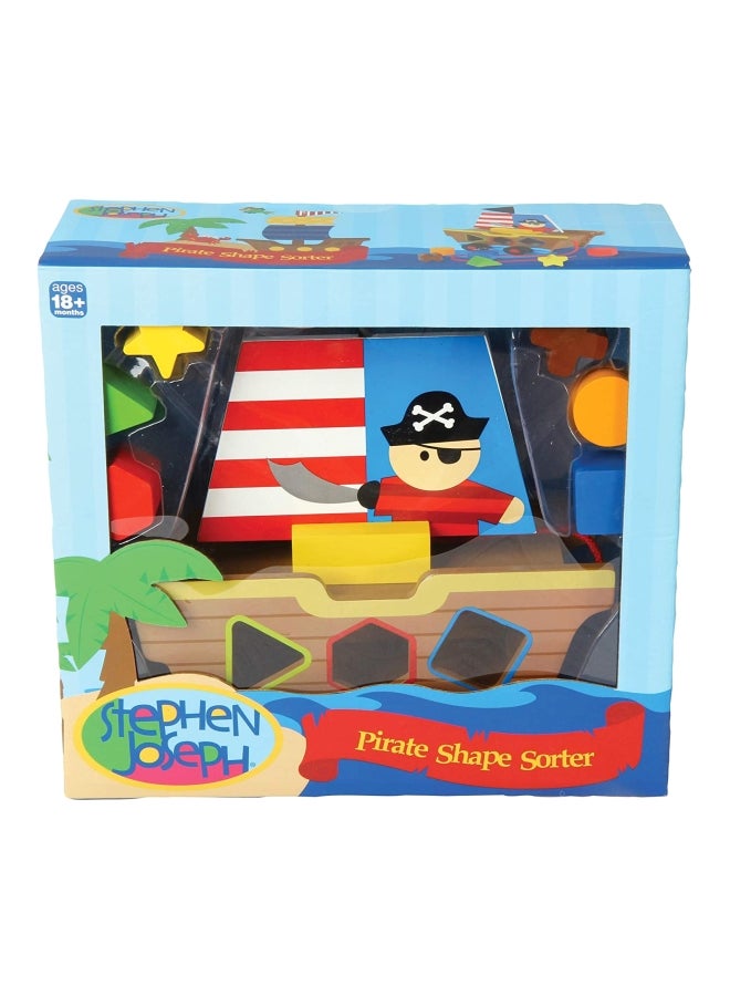 Stephen Joseph Pirate Shape Sorter SJ112729  - Image 5
